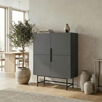 Truvia Sideboard 100x128x40 cm - antracit svart - Products - Förvaring - Förvaringsmöbler - Sideboard & skänk