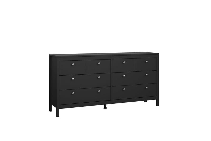 Vallvidera Byrå 159,6 cm - Svart - Products - Förvaring - F örvaringsmöbler - Byrå