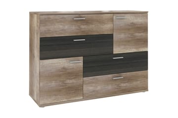 Waunifor Byrå 125 cm - Brun - Products - Förvaring - Förvaringsmöbler - Byrå