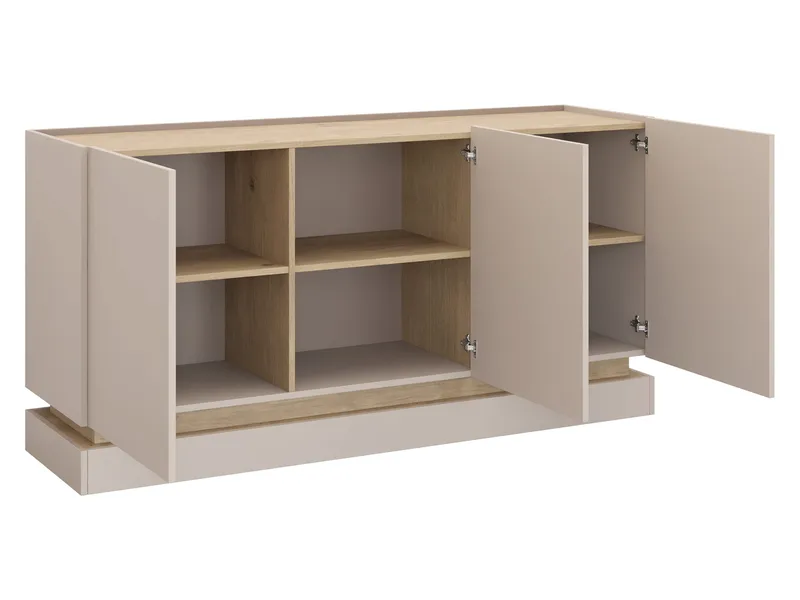 Zelric Skänk 160x37 cm - Beige - Products - Förvaring - Förvaringsmöbler - Sideboard & skänk