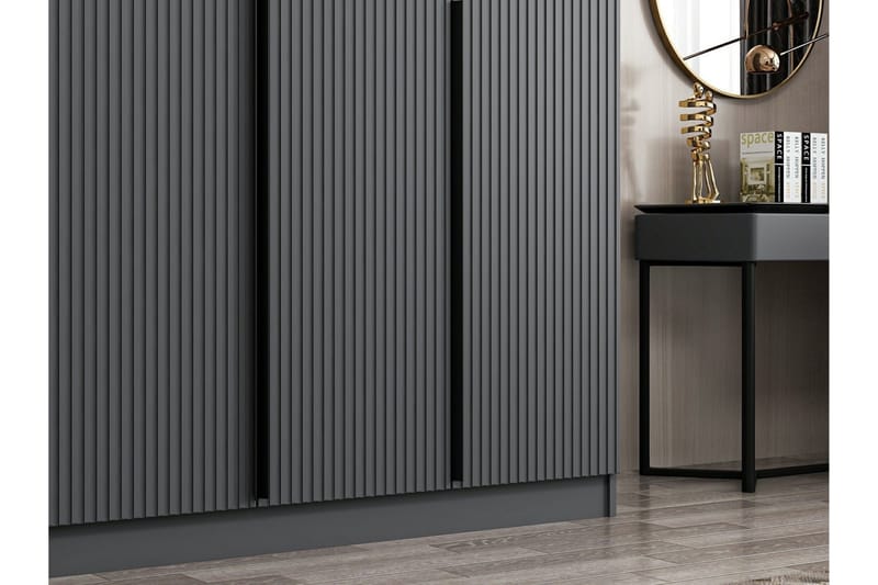 Fruitland Garderob 180 cm - Antracit - Products - Förvaring - Garderober & garderobssystem - Garderobsskåp