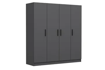 Fruitland Garderob 180 cm - Antracit - Products - Förvaring - Garderober & garderobssystem - Garderobsskåp