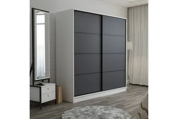 Fruitland Garderob 180 cm - Antracit - Products - Förvaring - Garderober & garderobssystem - Garderobsskåp