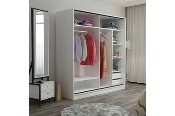 Fruitland Garderob 180 cm - Antracit - Products - Förvaring - Garderober & garderobssystem - Garderobsskåp