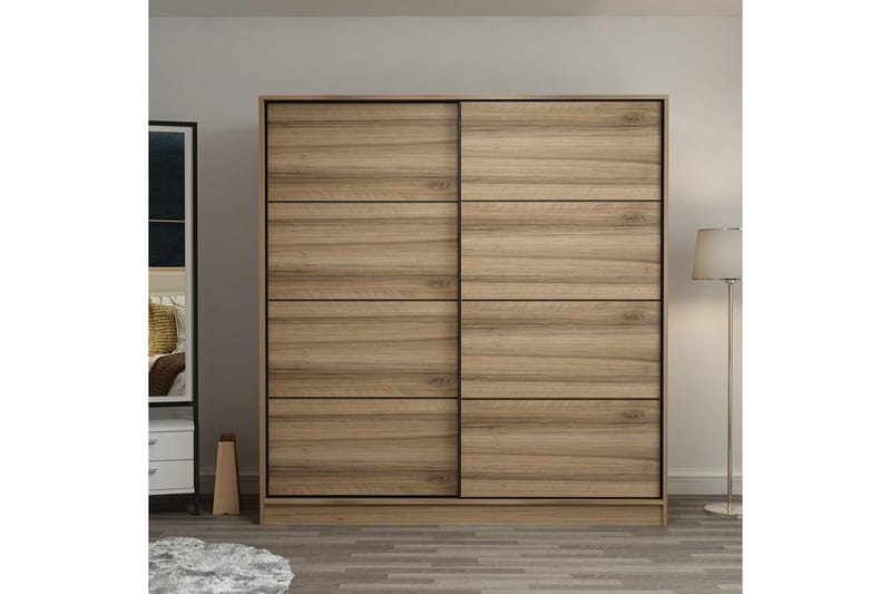 Fruitland Garderob 180 cm - Ek - Products - Förvaring - Garderober & garderobssystem - Garderobsskåp