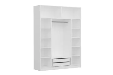 Fruitland Garderob 180 cm - Vit - Products - Förvaring - Garderober & garderobssystem - Garderobsskåp