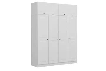 Fruitland Garderob 180 cm - Vit - Products - Förvaring - Garderober & garderobssystem - Garderobsskåp