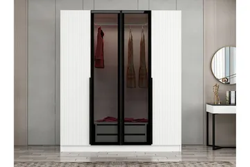 Fruitland Garderob 180 cm - Vit - Products - Förvaring - Garderober & garderobssystem - Garderobsskåp