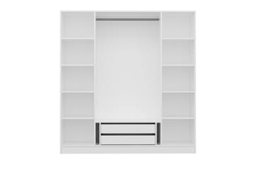 Fruitland Garderob 180 cm - Vit - Products - Förvaring - Garderober & garderobssystem - Garderobsskåp