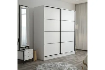 Fruitland Garderob 180 cm - Vit - Products - Förvaring - Garderober & garderobssystem - Garderobsskåp
