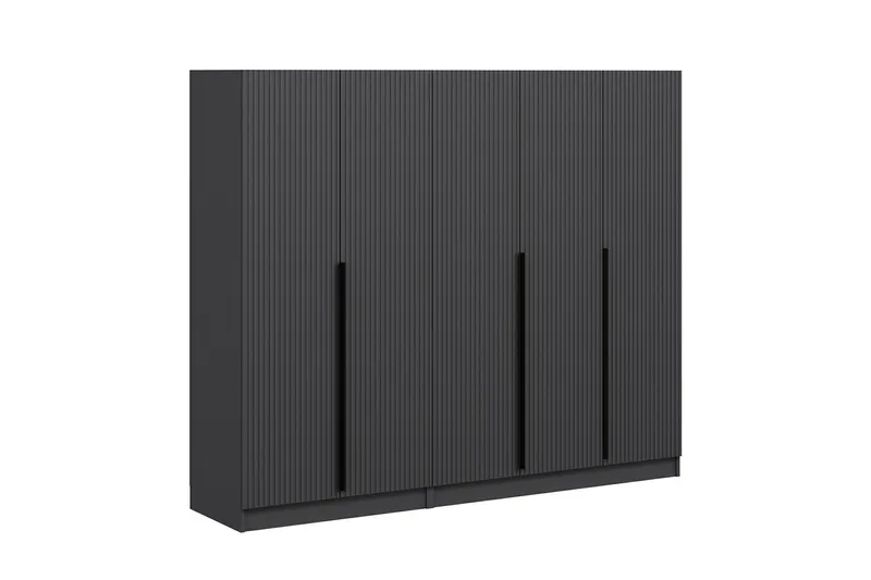 Fruitland Garderob 225 cm - Antracit - Products - Förvaring - Garderober & garderobssystem - Garderobsskåp