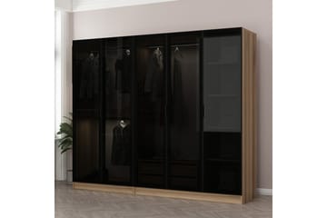 Fruitland Garderob 225 cm - Brun - Products - Förvaring - Garderober & garderobssystem - Garderobsskåp