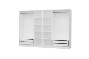 Fruitland Garderob 270 cm - Vit - Products - Förvaring - Garderober & garderobssystem - Garderobsskåp