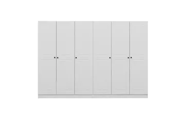 Fruitland Garderob 270 cm - Vit - Products - Förvaring - Garderober & garderobssystem - Garderobsskåp
