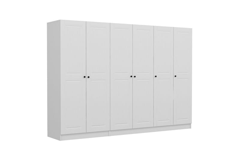 Fruitland Garderob 270 cm - Vit - Products - Förvaring - Garderober & garderobssystem - Garderobsskåp
