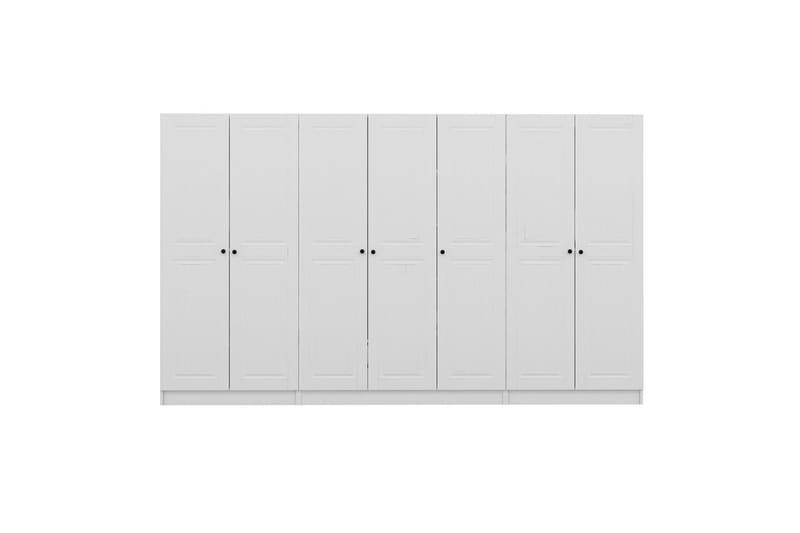 Fruitland Garderob 315 cm - Vit - Products - Förvaring - Garderober & garderobssystem - Garderobsskåp