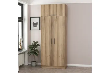 Fruitland Garderob 90 cm - Ek - Products - Förvaring - Garderober & garderobssystem - Garderobsskåp