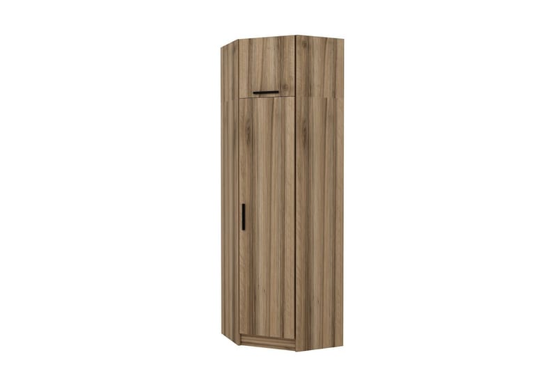 Fruitland Hörngarderob 74 cm - Ek - Products - Förvaring - Garderober & garderobssystem - Hörngarderob