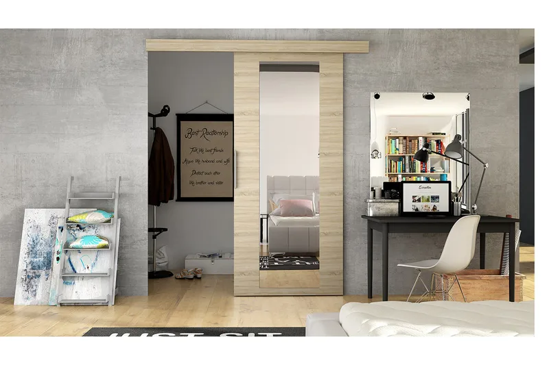 Skjutdörr ELVERUM, Ek