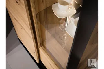 Quant Garderob 41x60 cm - Ek/Svart - Products - Förvaring - Garderober & garderobssystem - Garderobsskåp