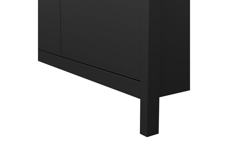 Vallvidera Garderob 102,3x199 cm - Svart - Products - Förvaring - Garderober & garderobssystem - Garderobsskåp