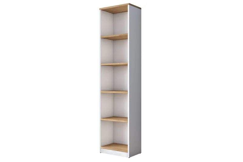 Dystany Bokhylla 40 cm - Vit/Valnöt - Products - Förvaring - Hylla - Bokhylla