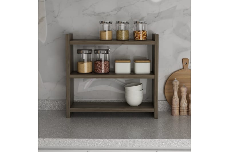 Kosmikoa Lagerhylla 44x10 cm - Valnöt - Products - Förvaring - Hylla - Förvaringshylla - Lagerhylla