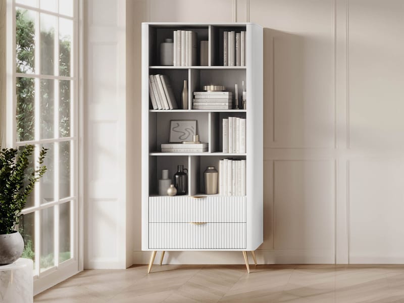 Forba Bokhylla 194 cm - vit - Products - Förvaring - Hylla - Bokhylla