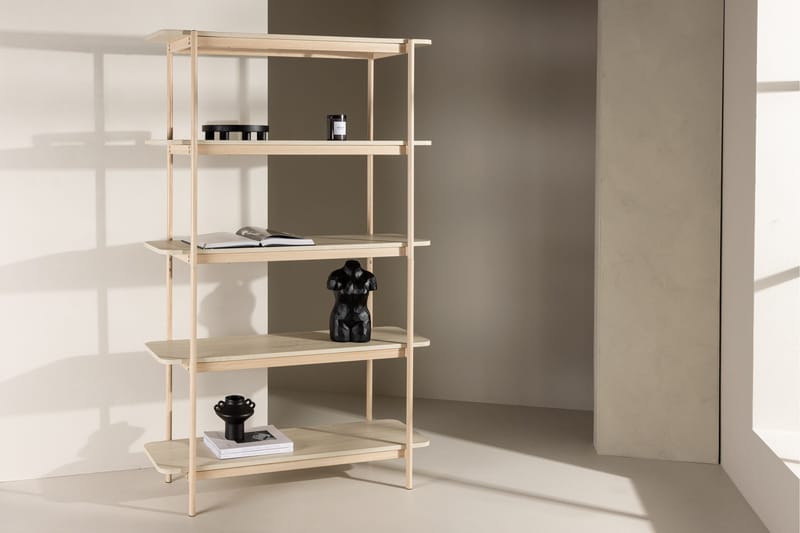 Heim Bokhylla 120x40 cm - Vit - Products - Förvaring - Hylla - Bokhylla