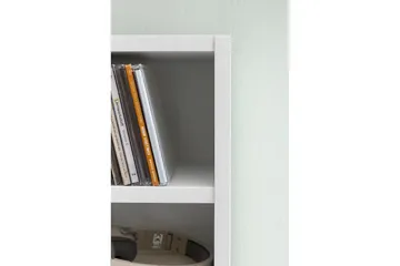 Stående hylla Wohnling Melaminbelagd spånskiva bokförvaring modern - Products - Förvaring - Hylla - Bokhylla