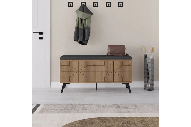 Dune Skoskåp 107 cm - Brun - Products - Förvaring - Skåp - Förvaringsskåp