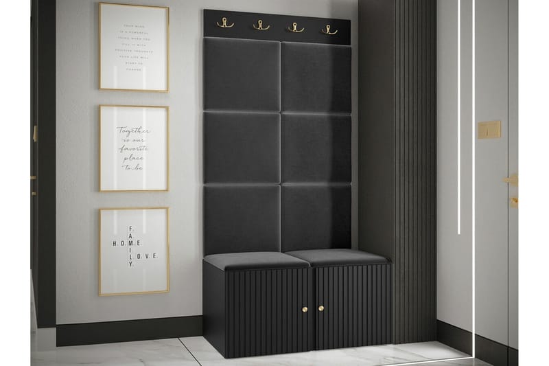 Dunvegan Highboard Black - Products - Förvaring - Skåp - Förvaringsskåp