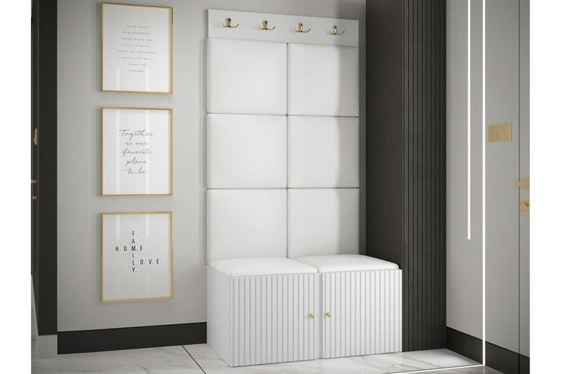 Dunvegan Highboard White - Products - Förvaring - Skåp - Förvaringsskåp