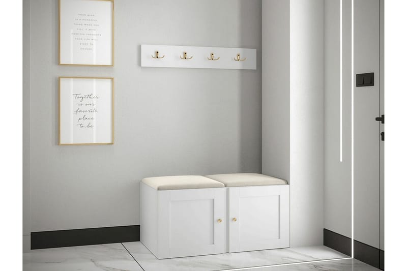 Dunvegan Highboard White - Products - Förvaring - Skåp - Förvaringsskåp