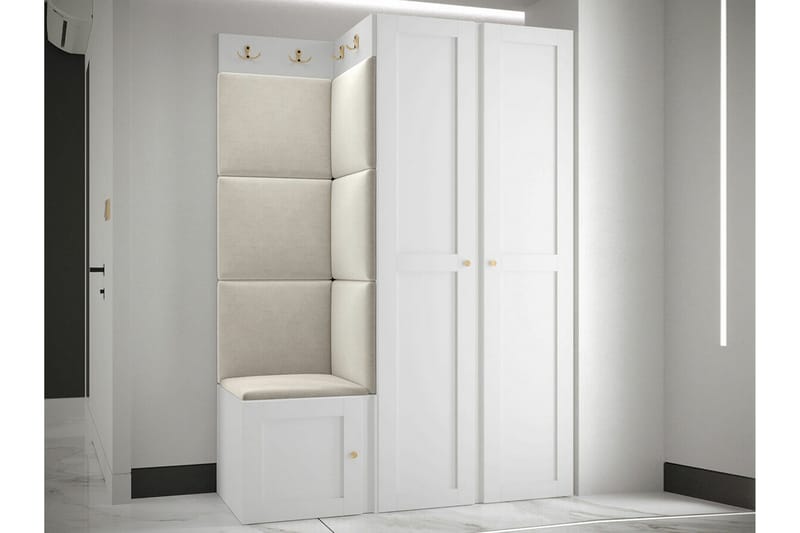 Dunvegan Highboard White - Products - Förvaring - Skåp - Förvaringsskåp