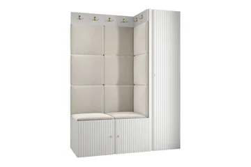 Dunvegan Highboard White - Products - Förvaring - Skåp - Förvaringsskåp