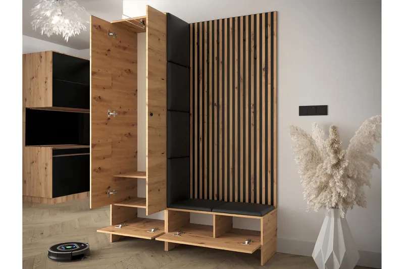 Dunvegan Highboard Yellow - Products - Förvaring - Skåp - Förvaringsskåp