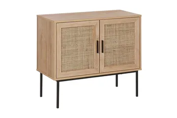 Skåp 2 dörrar rotting ljusbrun PASCO - Trä/natur - Products - Förvaring - Skåp - Förvaringsskåp