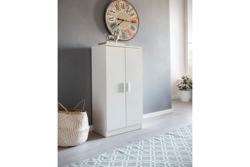 Skoskåp Wohnling Folierad spånskiva 7 fack hallmöbler - Products - Förvaring - Skåp - Förvaringsskåp