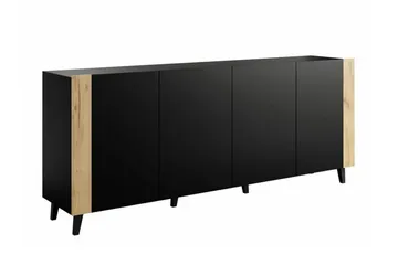 Strontian Highboard Scandinavian Choice Black - Products - Förvaring - Skåp - Förvaringsskåp