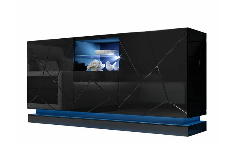 Strontian Highboard Scandinavian Choice Black