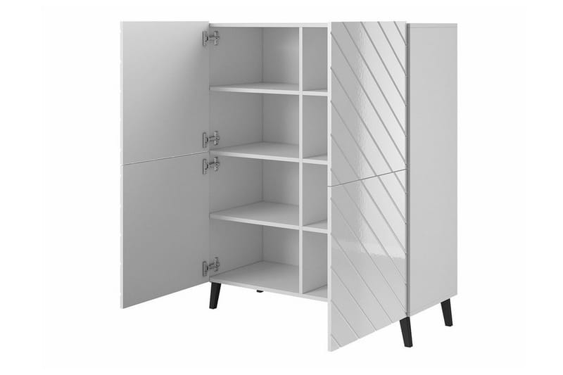 Strontian Highboard Scandinavian Choice White - Products - Förvaring - Skåp - Förvaringsskåp