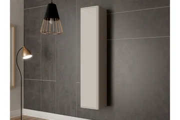 Zalricus Vitrinskåp 36x164 cm - Beige - Products - Förvaring - Skåp - Vitrinskåp