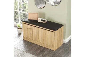 Andifli Skoskåp 89,6x45,8 cm - Brun - Products - Förvaring - Skoförvaring - Skobänk & skohylla med bänk