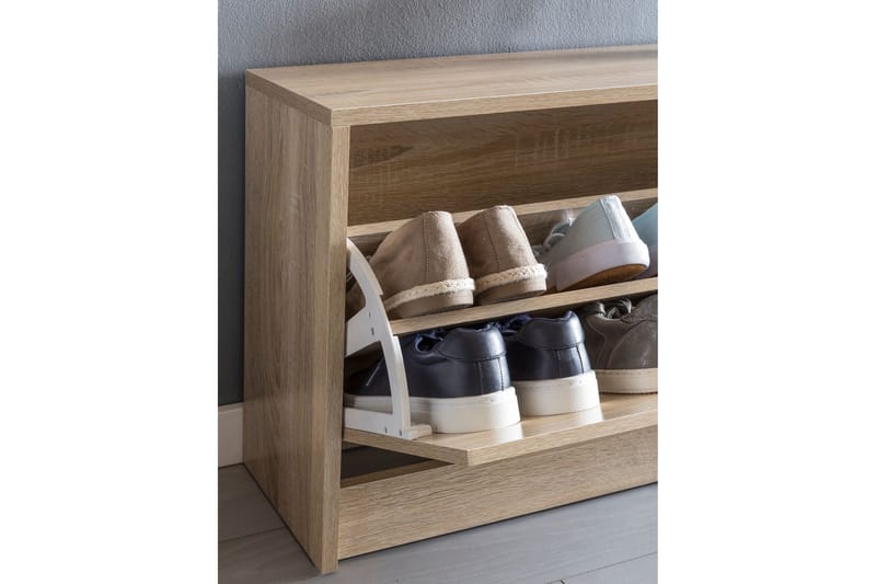 Mosbarger Skohylla 80x24 cm - Trä/natur - Products - Förvaring - Skoförvaring - Skohylla & skoställ