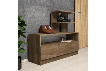 Puqa Design Skoförvaring - Valnöt - Products - Förvaring - Skoförvaring - Skohylla & skoställ