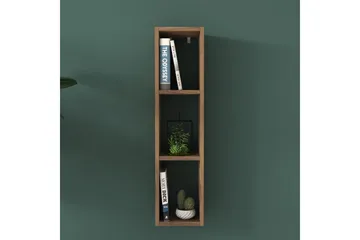 Bennerto Vägghylla 19x22 cm - Valnöt - Products - Förvaring - Småförvaring - Väggförvaring