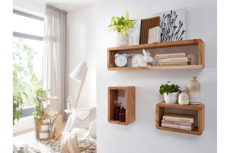 Brinius Vägghylla 3-pack - Trä/natur - Products - Förvaring - Småförvaring - Väggförvaring