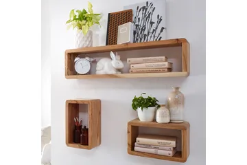 Brinius Vägghylla 3-pack - Trä/natur - Products - Förvaring - Småförvaring - Väggförvaring