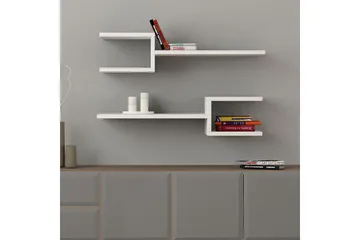 Decorta Vägghylla - Vit - Products - Förvaring - Småförvaring - Väggförvaring